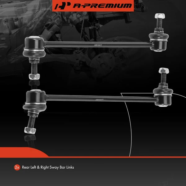 Sway Bar Link, Rear Side, A-Premium APCA4705