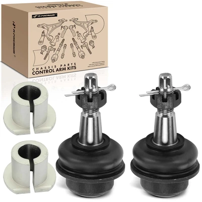 2 Pcs Front Upper Ball Joints