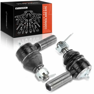 2 Pcs Front Outer Steering Tie Rod End