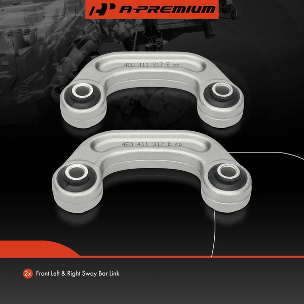 Sway Bar Link, Front Driver & Passenger, A-Premium APCA7286