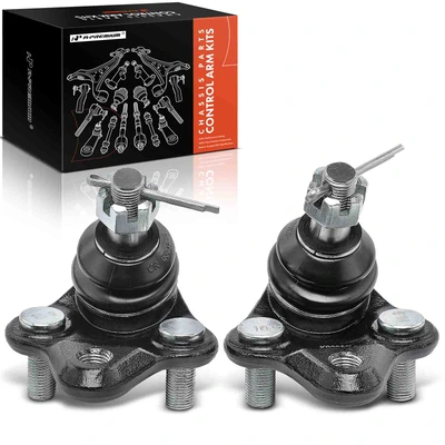 2 Pcs Front Lower Suspension Ball Joint
