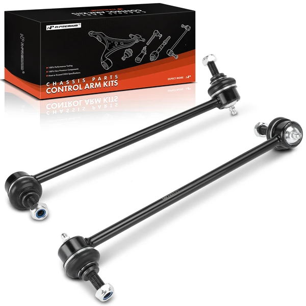 Sway Bar Link, Front Side, A-Premium APCA6681