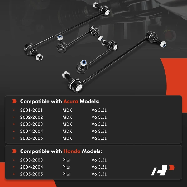 Sway Bar Link Front & Rear A-Premium APCA7595