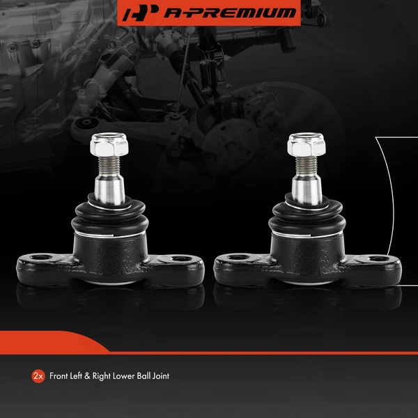 2 Pcs Front Lower Ball Joint Kit for Honda S2000 2000-2009 Convertible 2-Door