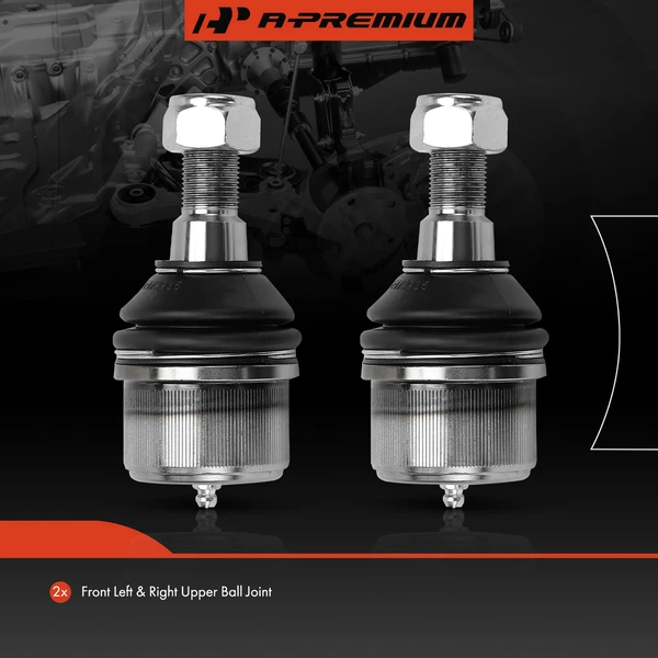 2 Pcs Front Upper Ball Joint for Chevy C4500 Kodiak Ford F-450 F-550 Super Duty