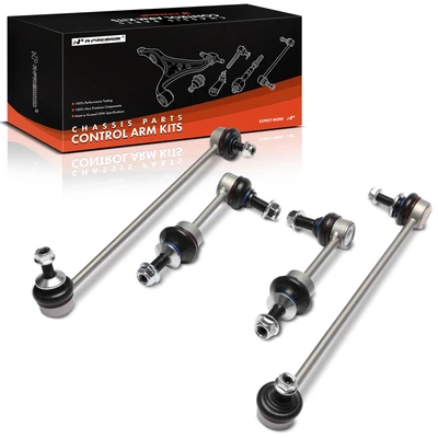 4 Pcs Front & Rear Sway Bar Link