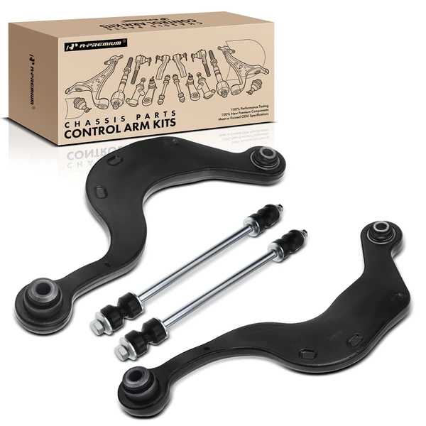 2017 GMC Acadia Limited A Set of 4 Control Arm and Sway Bar Link Kit Rear Upper A-Premium APCA0506