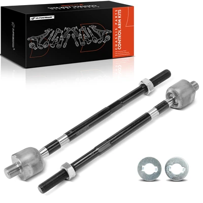 2 Pcs Front Inner Tie Rod End Kit