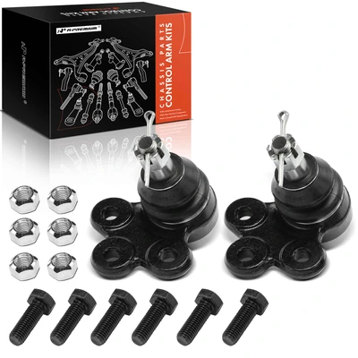 2 Pcs Front Lower Ball Joint