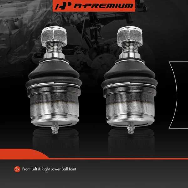 2 Pcs Front Lower Ball Joint for Ford F-250 1980-1997 F-350 1980-1986