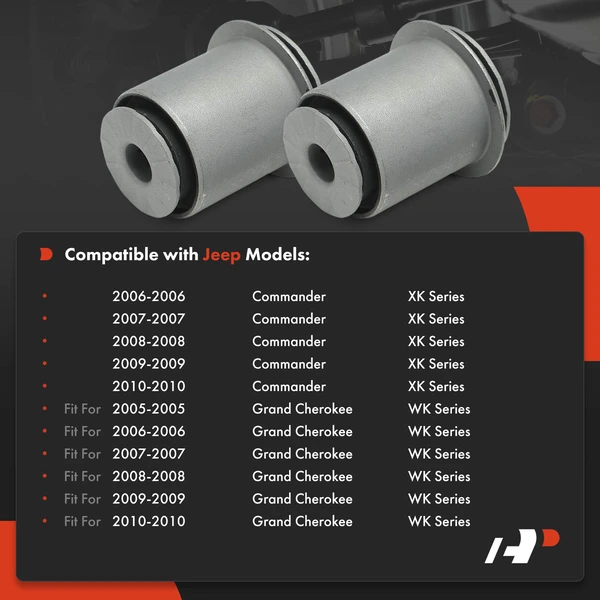 2-Pc Control Arm Bushing, Front Lower Forward A-Premium APCA8979