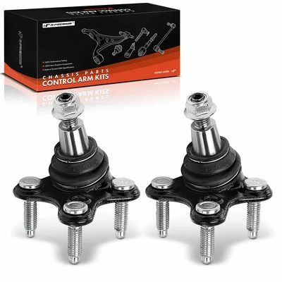 2 Pcs Front Lower Suspension Ball Joint Kit