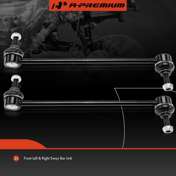 Sway Bar Link, Front Side, A-Premium APCA6700