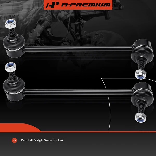 Sway Bar Link, Rear Side, A-Premium APCA6707
