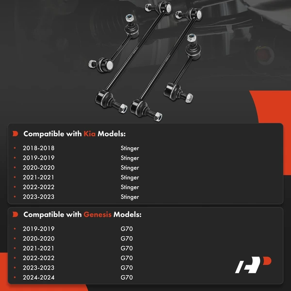 Sway Bar Link Front & Rear A-Premium APCA7606