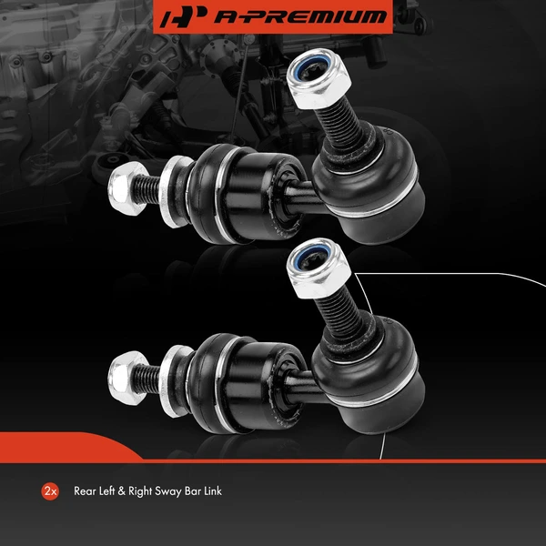 Sway Bar Link, Rear Side, A-Premium APCA6711