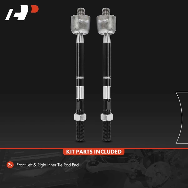 2 Pcs Front Inner Steering Tie Rod Ends for Toyota RAV4 2006-2019