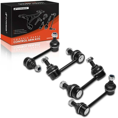 4 Pcs Front & Rear Suspension Sway Bar Link Kit