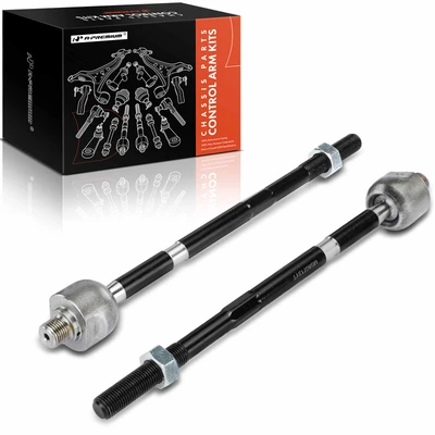 2 Pcs Front Inner Tie Rod End
