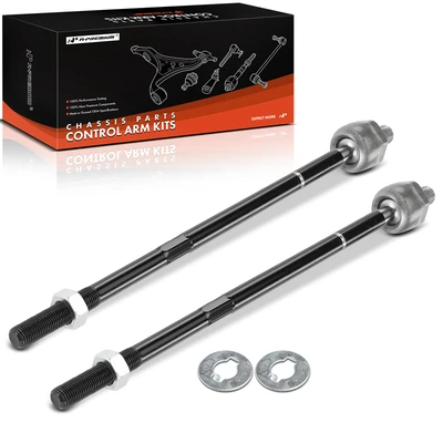 2 Pcs Front Inner Steering Tie Rod Ends