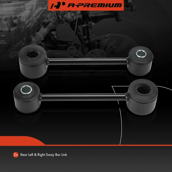 Sway Bar Link, Rear Side, A-Premium APCA6719