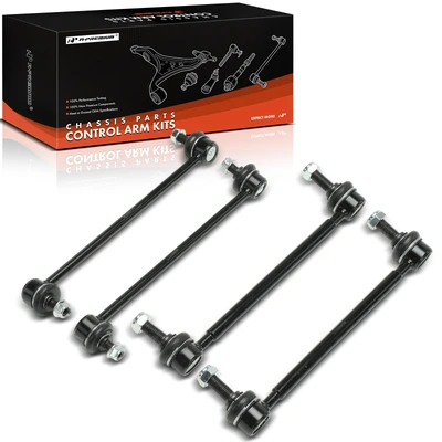 4 Pcs Front & Rear Stabilizer Sway Bar Links