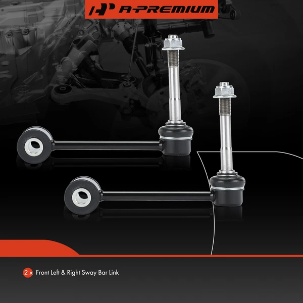 Sway Bar Link, Front Side, A-Premium APCA6720