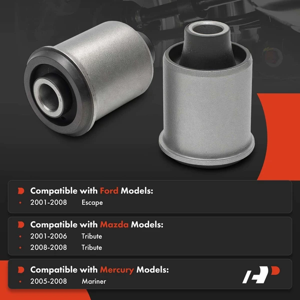 2-Pc Control Arm Bushing, Rear Upper A-Premium APCA8981