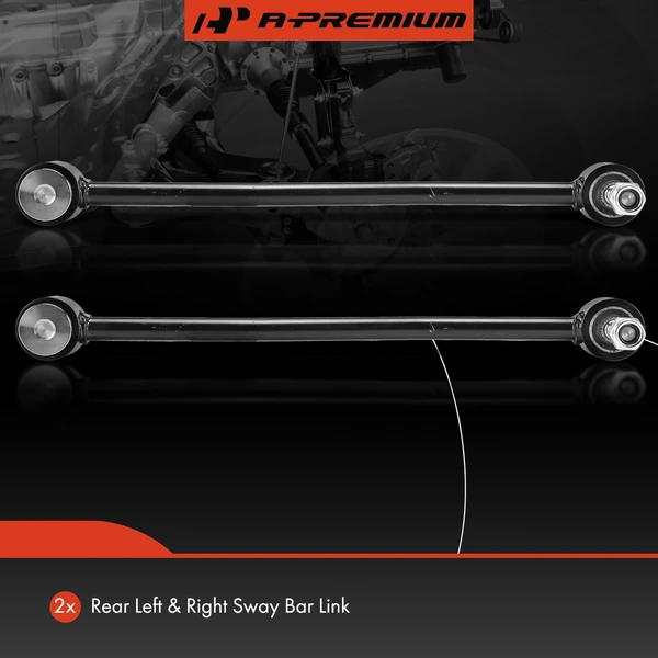 Sway Bar Link, Rear Side, A-Premium APCA6722