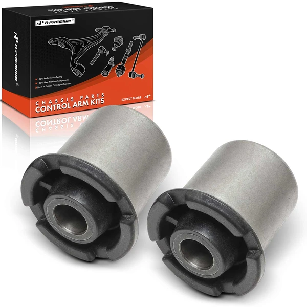 2-Pc Control Arm Bushing, Front Lower Rearward A-Premium APCA8983