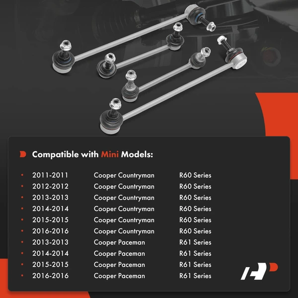 Sway Bar Link Front & Rear A-Premium APCA7613