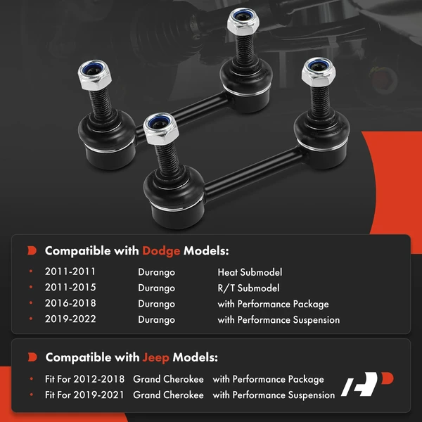 Stabilizer Sway Bar Link Rear Driver & Passenger A-Premium APCA7614