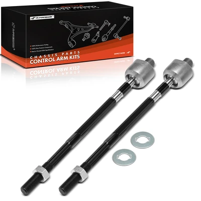 2 Pcs Front Inner Tie Rod End