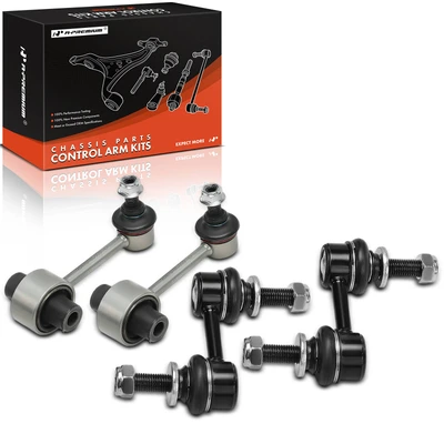 4 Pcs Front & Rear Stabilizer Sway Bar Link