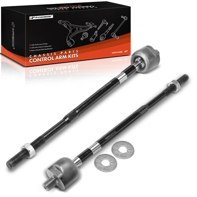 2 Pcs Front Inner Steering Tie Rod End