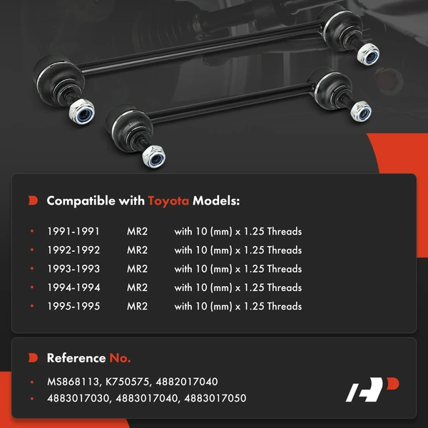 Sway Bar Link Front & Rear A-Premium APCA7617