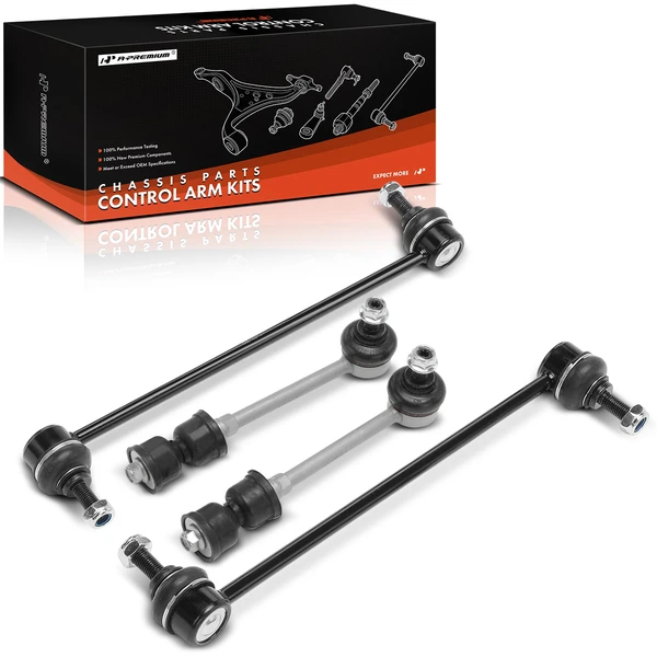 2011-2018 Volvo S60 4-Pc Stabilizer Bar Link, Front & Rear A-Premium APCA7619