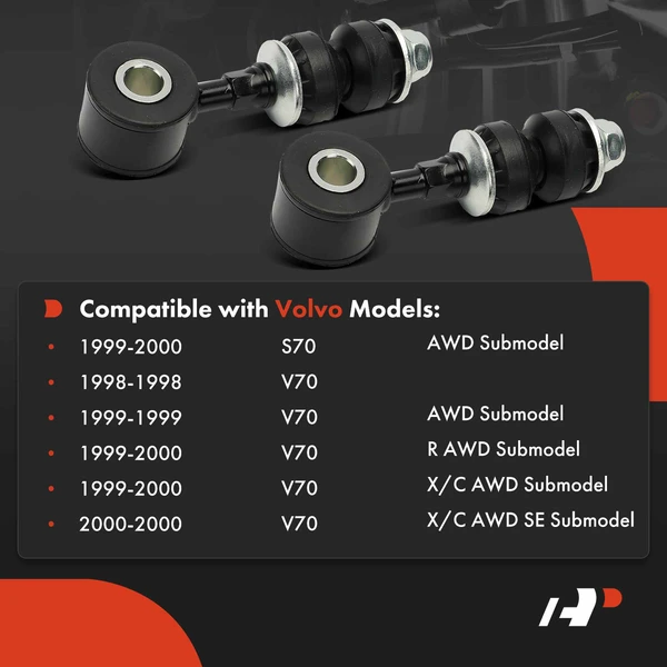 Sway Bar Link, Rear Driver & Passenger, A-Premium APCA6731