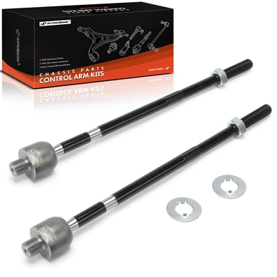 2 Pcs Front Inner Steering Tie Rod Ends