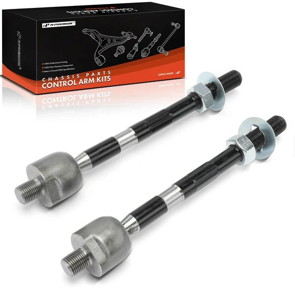 2 Pcs Front Inner Tie Rod End for Hyundai Accent 2012-2017