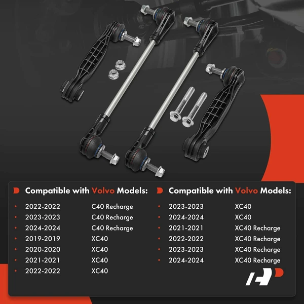 Stabilizer Bar Link Front & Rear A-Premium APCA7620