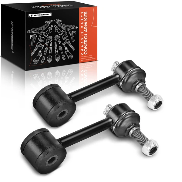 Sway Bar Link, Front Side, A-Premium APCA6737