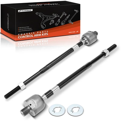 2 Pcs Front Inner Steering Tie Rod End