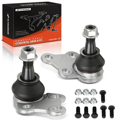 2 Pcs Front Lower Suspension Ball Joints