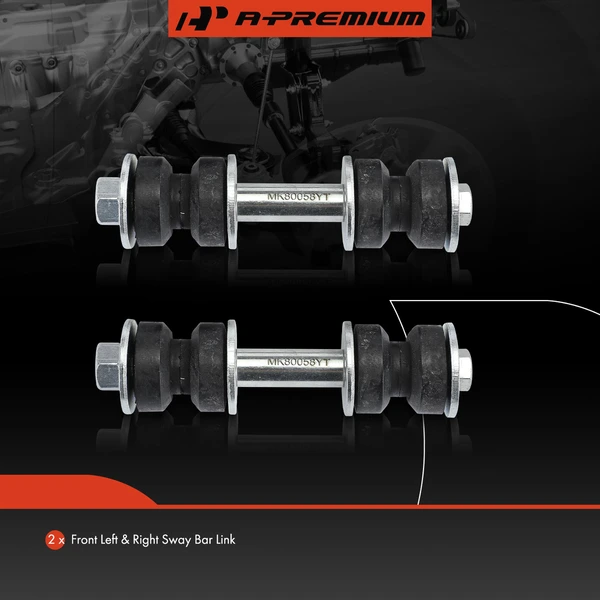 Sway Bar Link, Front Side, A-Premium APCA6738