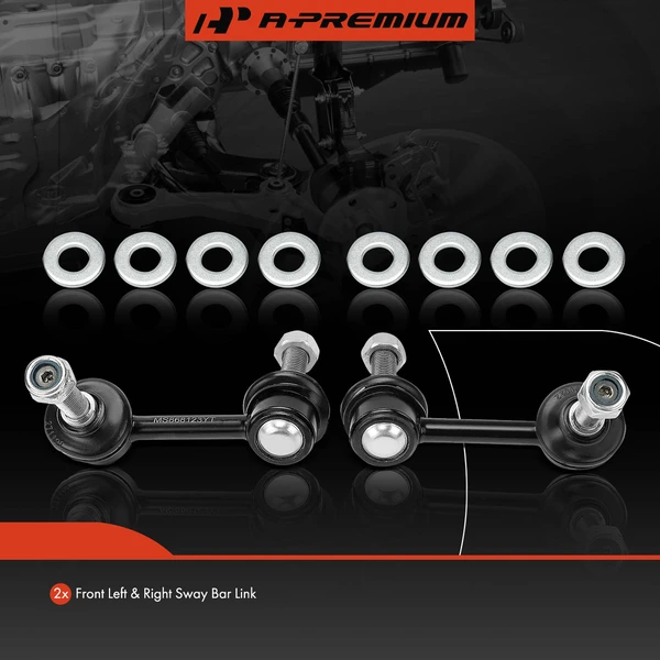 Sway Bar Link, Front Side, A-Premium APCA6742