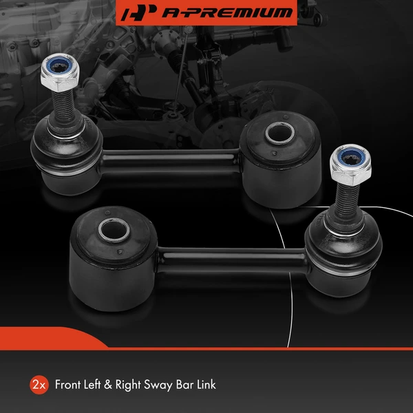 Sway Bar Link, Rear Side, A-Premium APCA6746