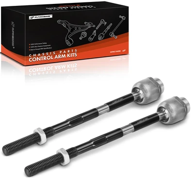 2 Pcs Front Inner Steering Tie Rod Ends