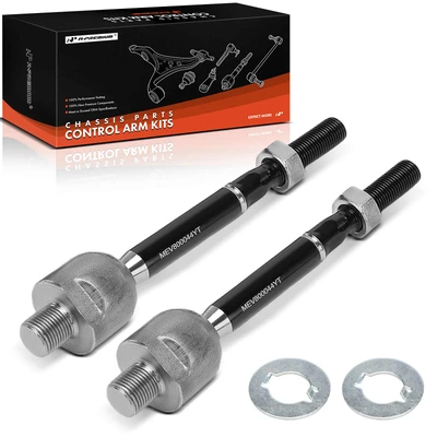 2 Pcs Front Inner Tie Rod End Kit