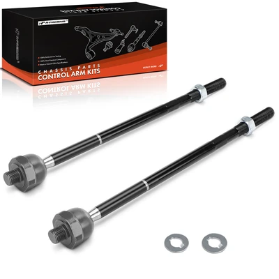 2 Pcs Front Inner Tie Rod End